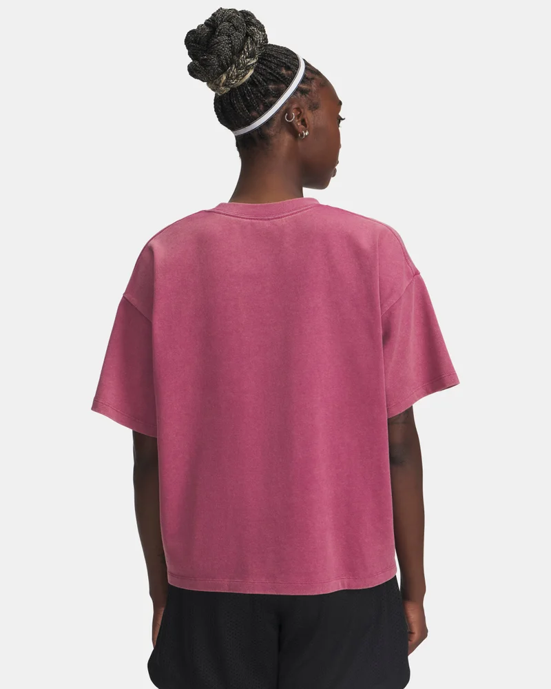 اندر ارمر تيشيرت نسائي ثقيل بقصة واسعة